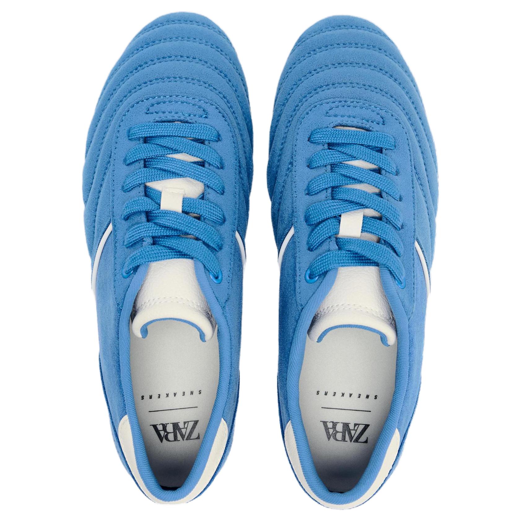 ZARA Low Top Casual Shoes Women's Blue купить в интернет-магазине Yoocart с быстрой доставкой по России.