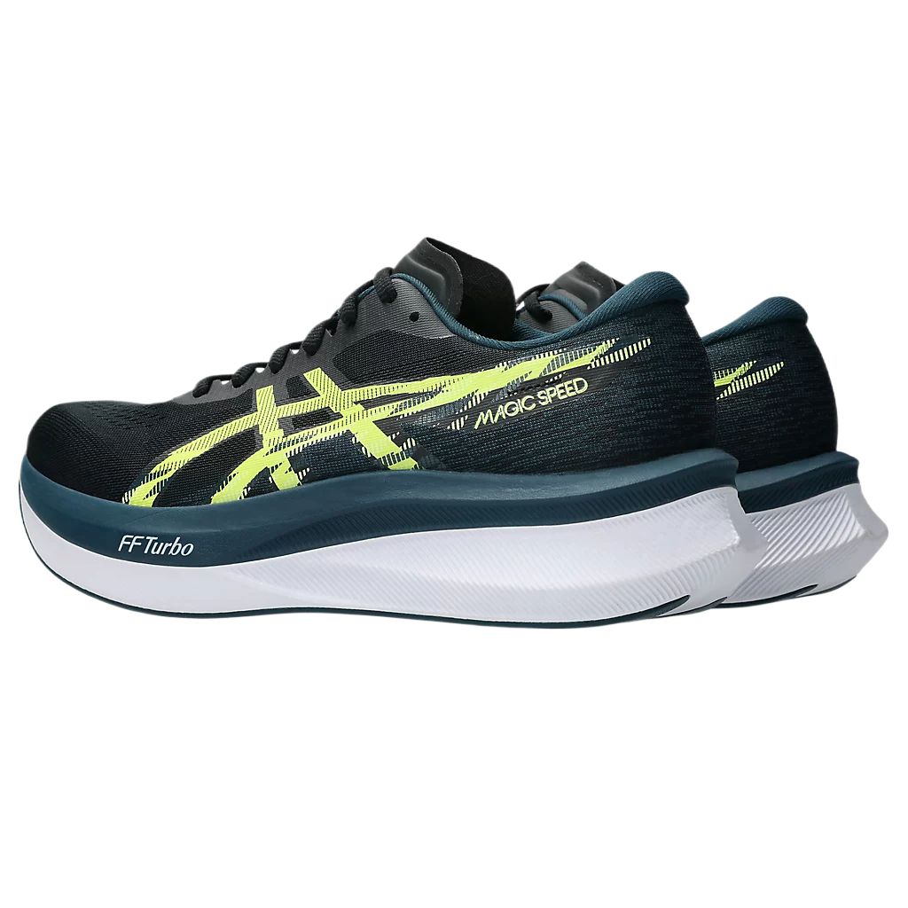 Asics MAGIC SPEED 4 Shock Absorbers Low Top Running Shoes Men's Black купить в интернет-магазине Yoocart с быстрой доставкой по России.