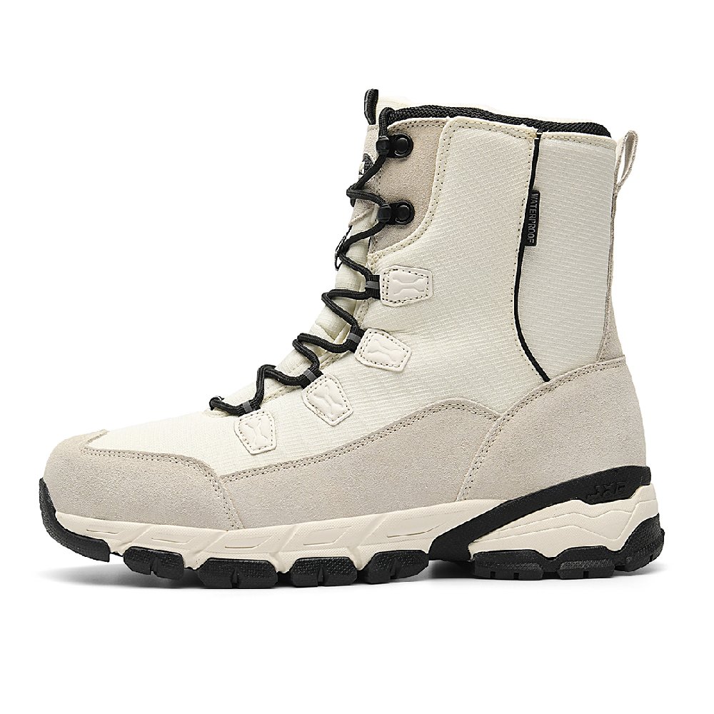 Jeep Knee High Top Snow Boots Women's Ecru