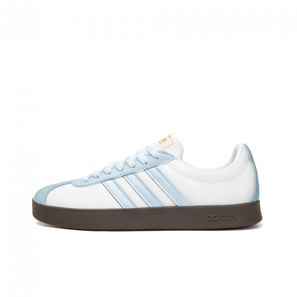 Adidas Neo VL Court 2.0 Ruyi Renzi Anti-Slip Wear-Resistant Low-Top Skateboard Shoes Unisex White Blue