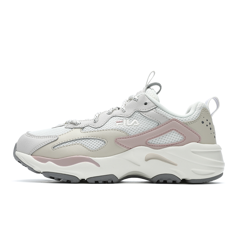 FILA Low-Top Casual Shoes Women's White Agate Gray