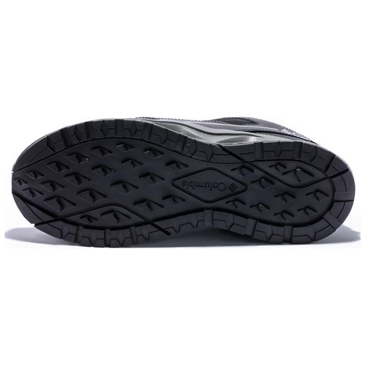 Columbia Anti-Slip Wear-Resistant Low-Top Trekking Shoes Men's Black