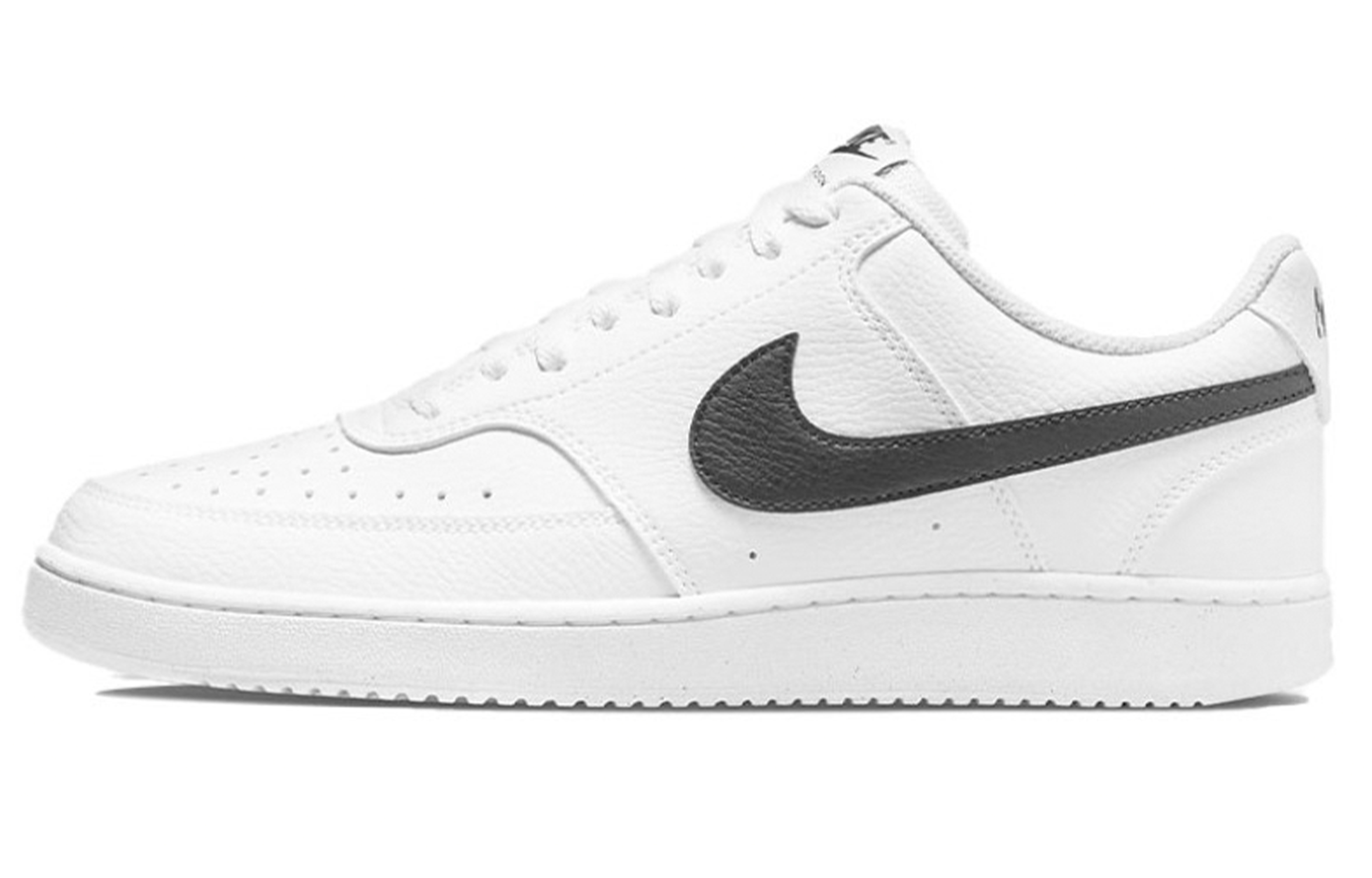 Nike Court Vision 1 Slip Resistant Low Top Skateboard Shoes Men's White Black купить в интернет-магазине Yoocart с быстрой доставкой по России.