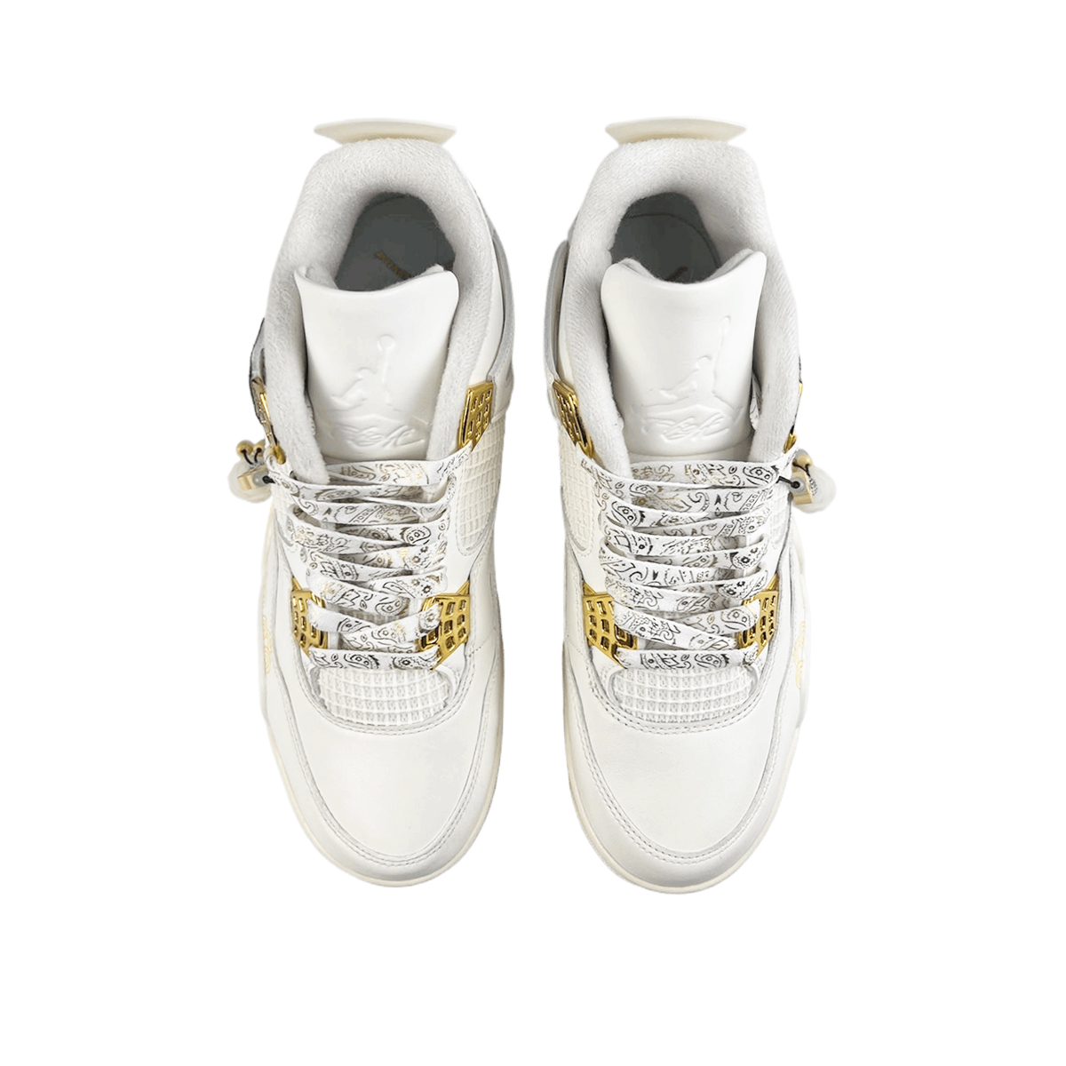 Jordan Jordan Air Wear-Resistant Mid-Top Vintage Basketball Shoes Women's White купить в интернет-магазине Yoocart с быстрой доставкой по России.