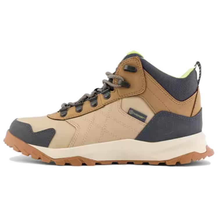 Timberland Greenstride Motion Anti-Slip Wear-Resistant Mid-Top Trekking Shoes Women's Ecru