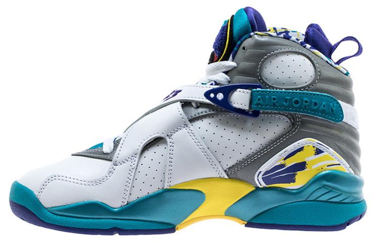 Jordan 8 Retro White Aqua 2019 Women's