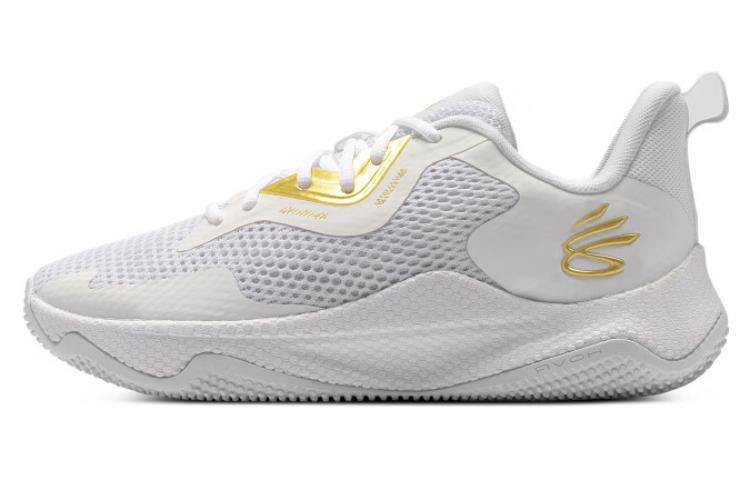 Under Armour Curry 3 Hovr Splash 'White Metallic Gold'
