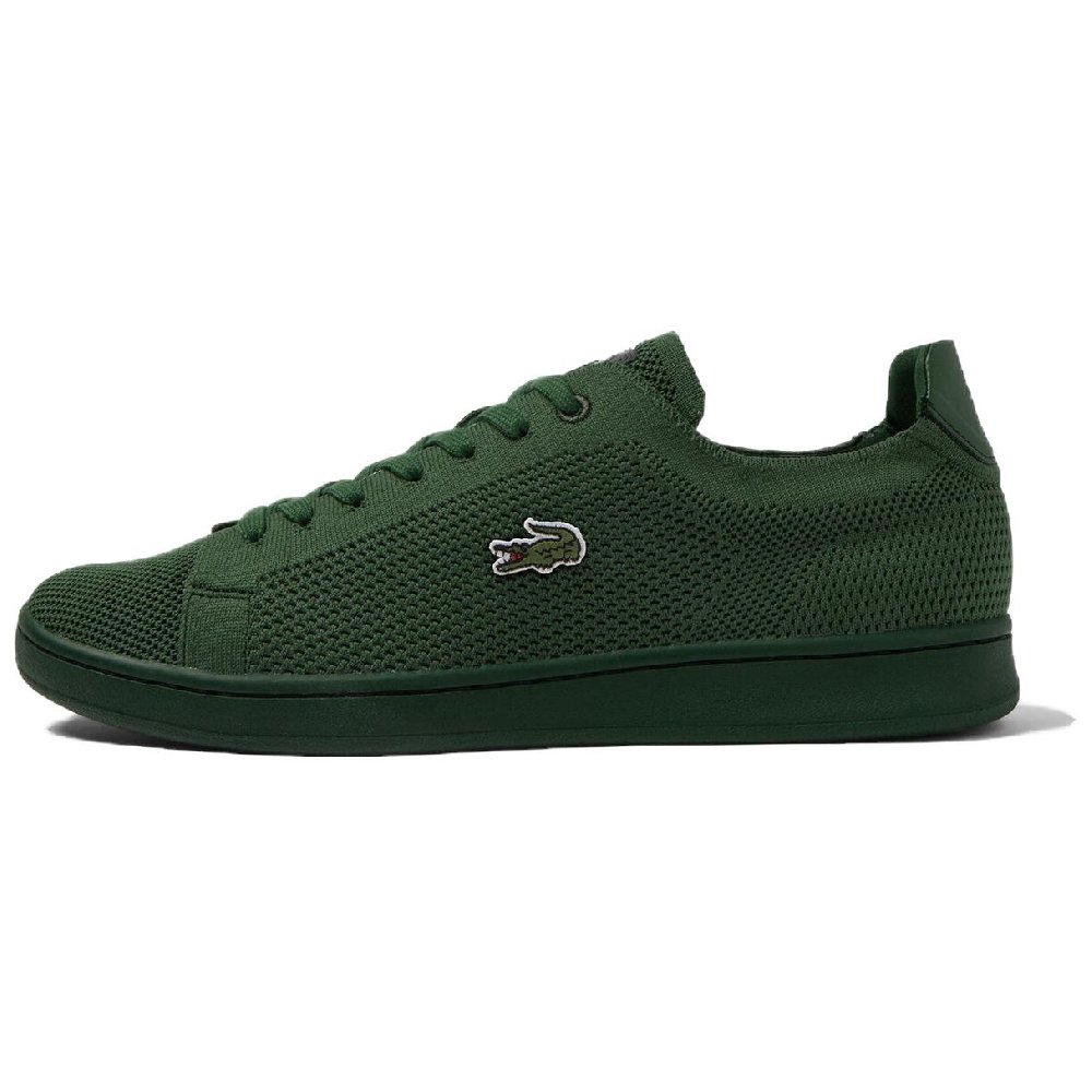 LACOSTE Carnaby Pique Anti-Slip Wear-Resistant Low-Top Skateboard Shoes Men's Green