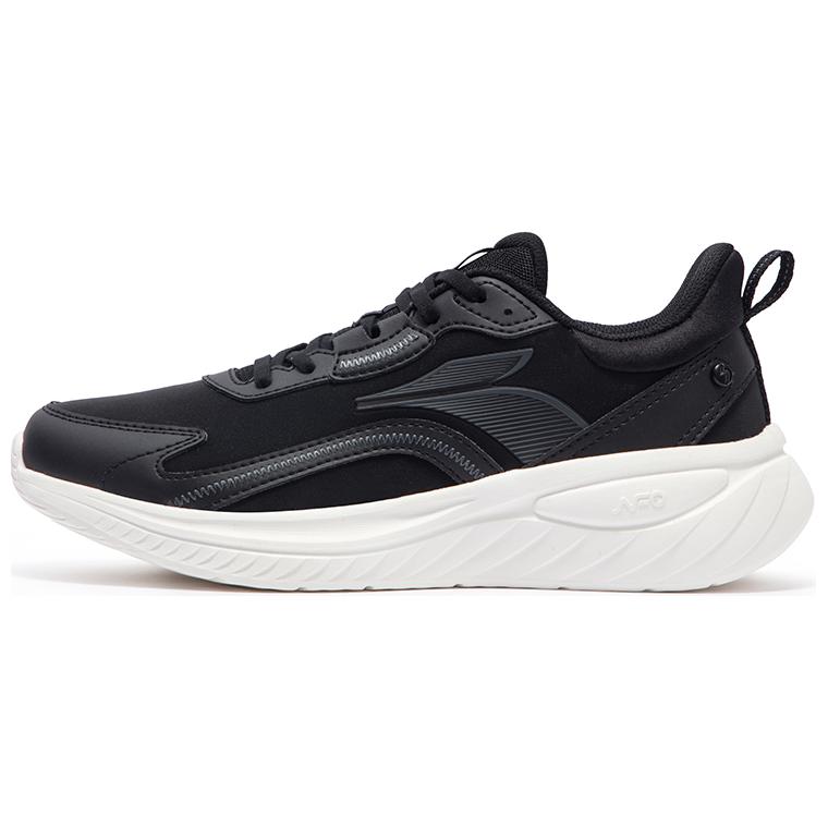 361° Softwalk 3.0 Anti-Slip Wear-Resistant Low-Top Running Shoes Men's Black White