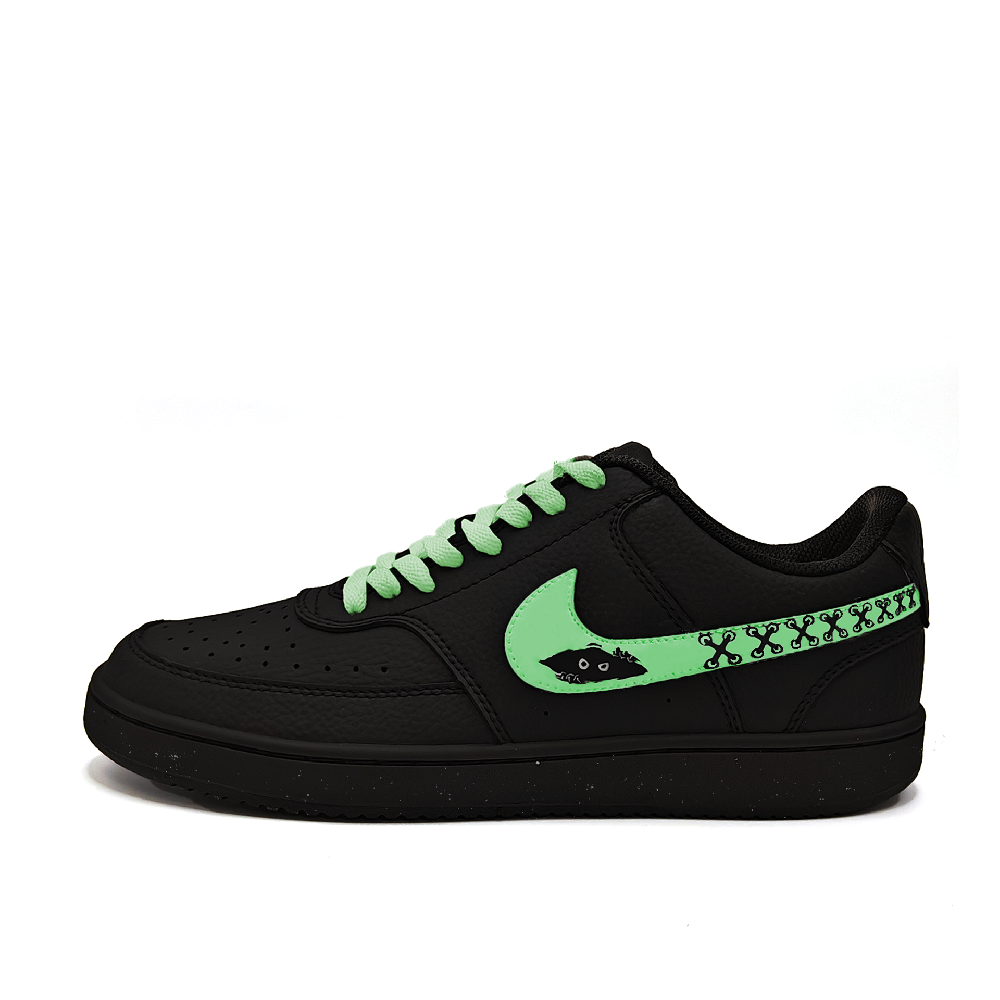 Nike Court Vision Slip-Resistant Lightweight Wear-Resistant Low-Top Skateboard Shoes Unisex Green