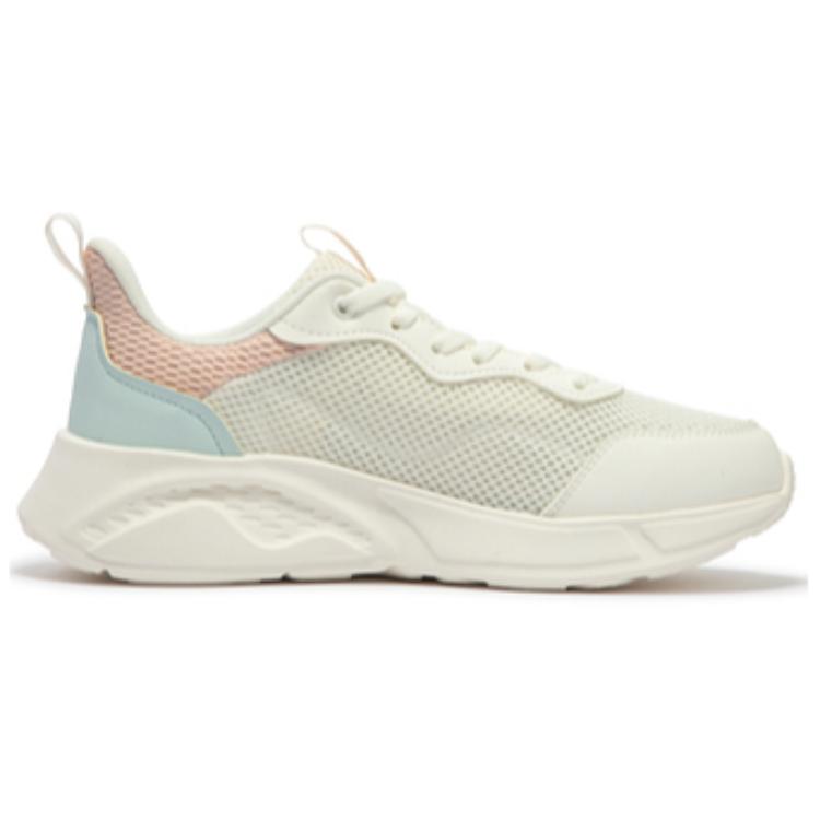 361° Life Collection Anti Slip Wear Resistant Low Top Casual Shoes Women's White Pink Blue