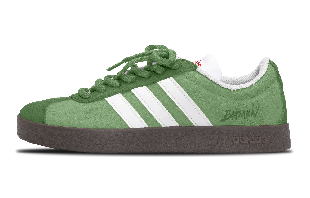 Adidas VL COURT 2.0 Low Top Skateboard Shoes Unisex Green