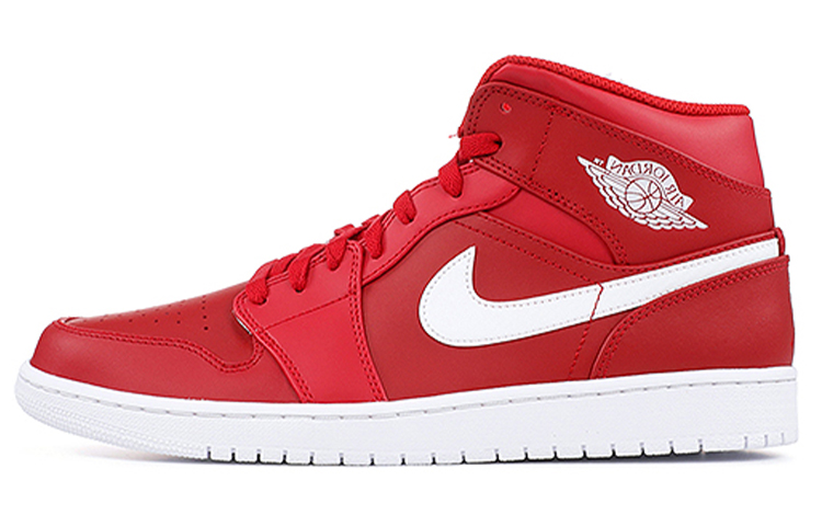 Jordan 1 Retro Mid Gym Red White