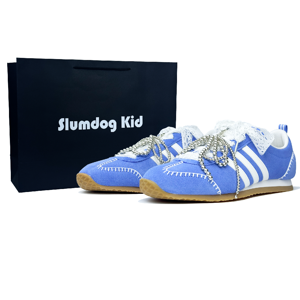 Adidas VS JOG 2.0 Low Top Casual Shoes Unisex Blue Silver