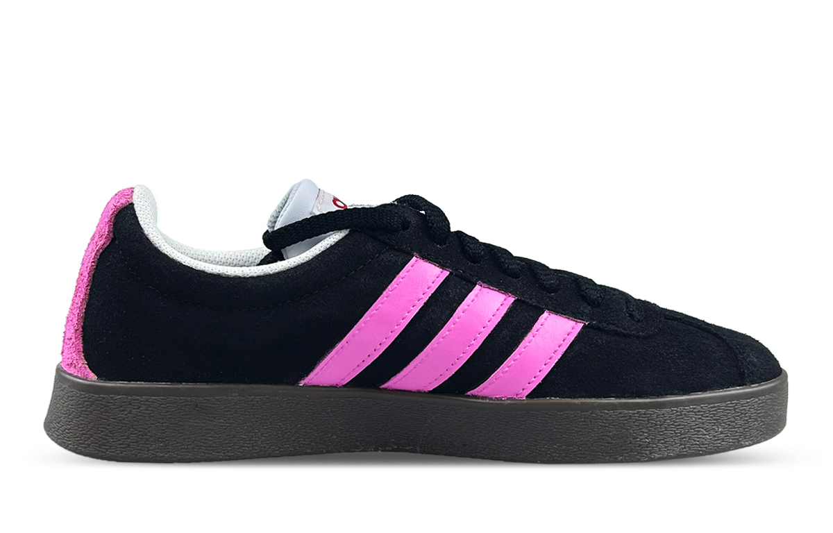 Adidas Neo VL Court 2.0 Anti-Slip Wear-Resistant Low-Top Skateboard Shoes Unisex Black Pink купить в интернет-магазине Yoocart с быстрой доставкой по России.