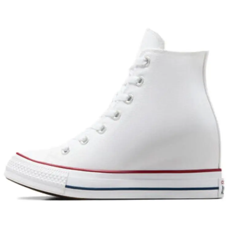 Converse Women's Chuck Taylor All Star Wedge Platform High 'White Red Navy' Women's