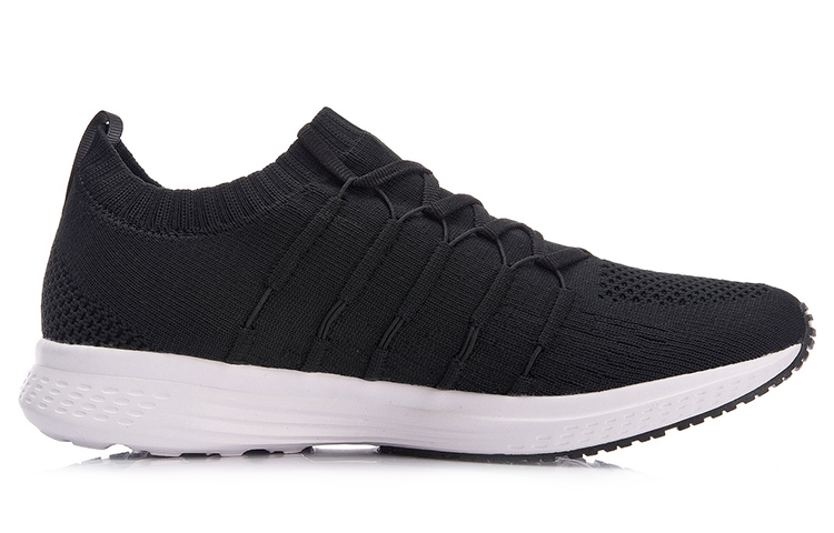 LINING Speed Star Running Shoes Women's Low-Top Black White