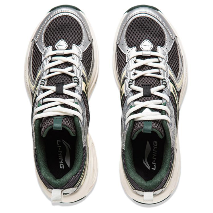 LiNing Low-Top Casual Shoes Women's Silver Black купить в интернет-магазине Yoocart с быстрой доставкой по России.