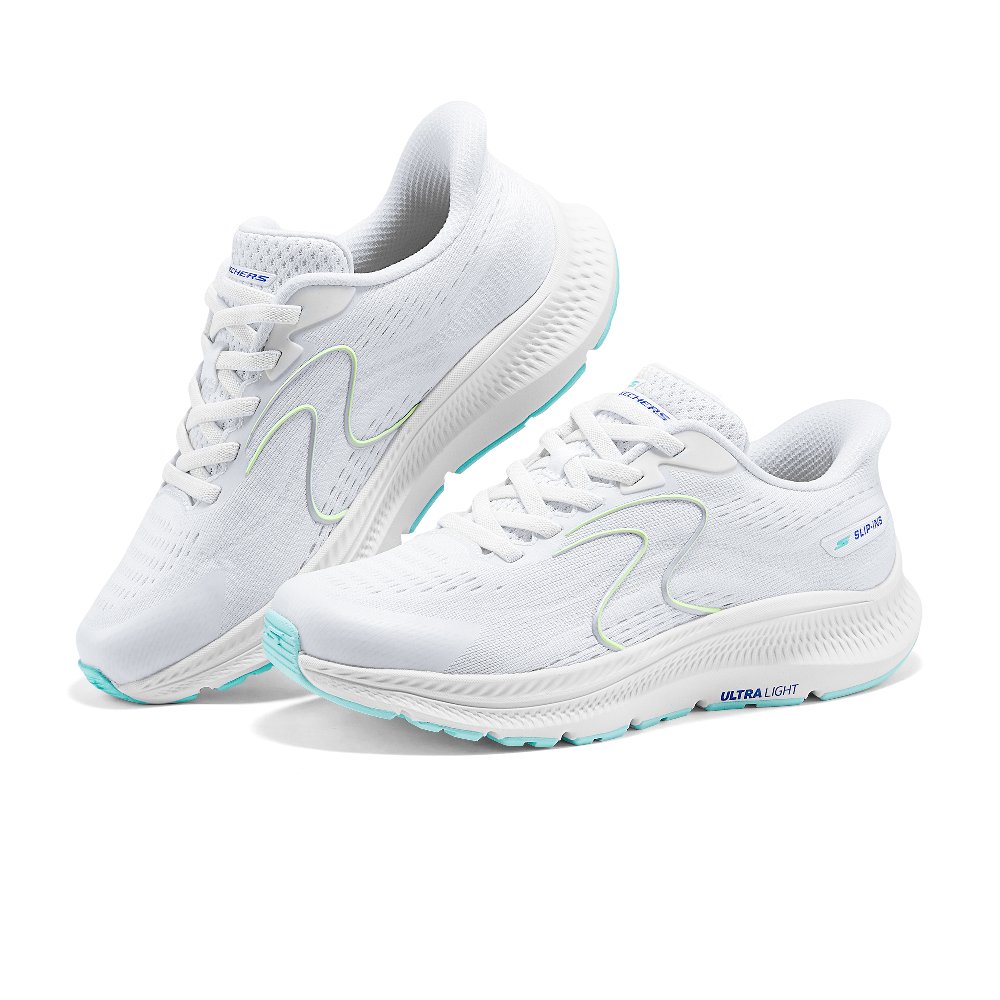Skechers Women's GO Series Low Top Running Shoes Women's White