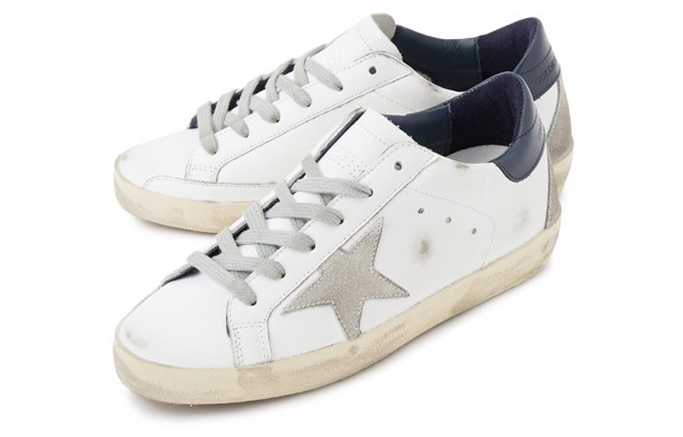 Golden Goose Super-Star White Ice Night Blue Women's купить в интернет-магазине Yoocart с быстрой доставкой по России.