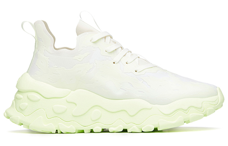 ANTA Chunky Sneakers Men's Low top White/Neon Green купить в интернет-магазине Yoocart с быстрой доставкой по России.