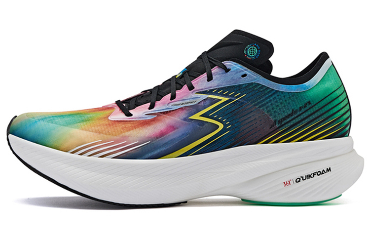 361° Flame ST Anti-Slip Wear-Resistant Low-Top Running Shoes Men's Multicolor