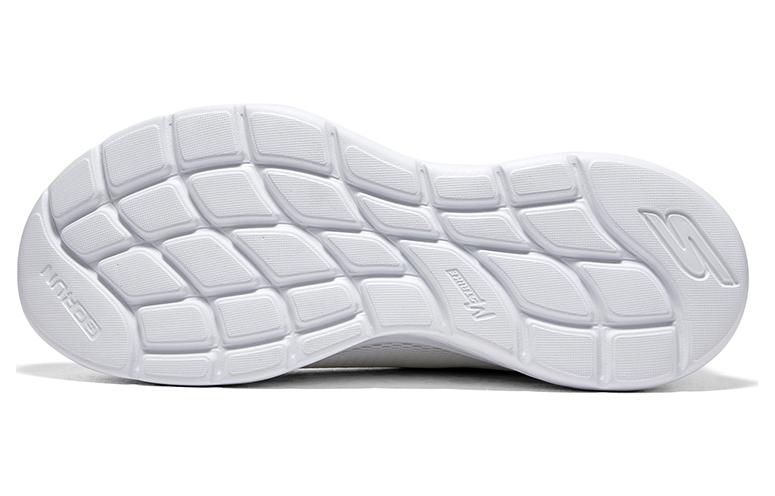 Skechers Go Run Lite Low Top Running Shoes Men's White Yellow