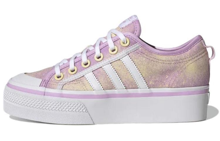 Nizza Women's Adidas Originals Platform 'Bliss Lilac Almost Yellow' Women's