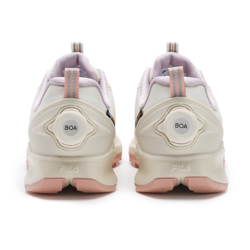 FILA Cushioning Low-Top Running Shoes Women's White