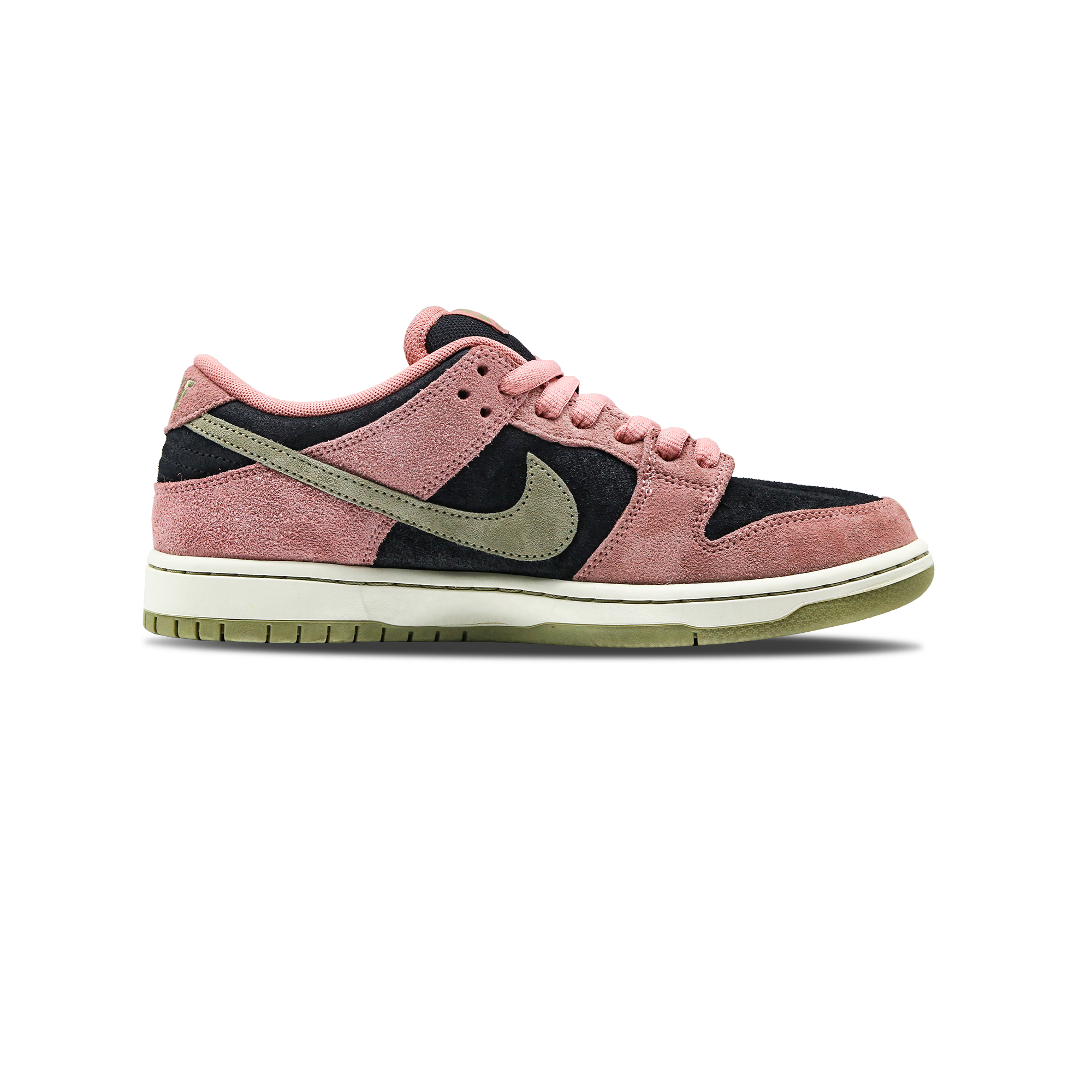 Nike Dunk SB 'Pink Venom' Tangram Project Slip Resistant Abrasion Resistant Low top Skateboard Shoes Unisex Black Pink