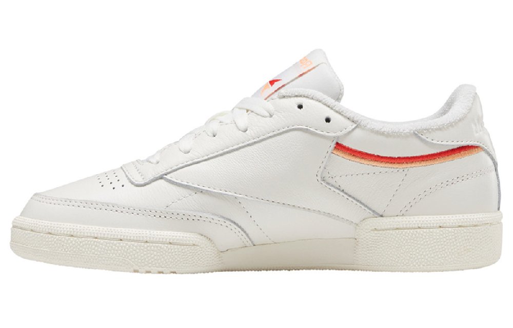 Reebok Women's Club C 85 'Chalk Sunbaked Orange' Women's