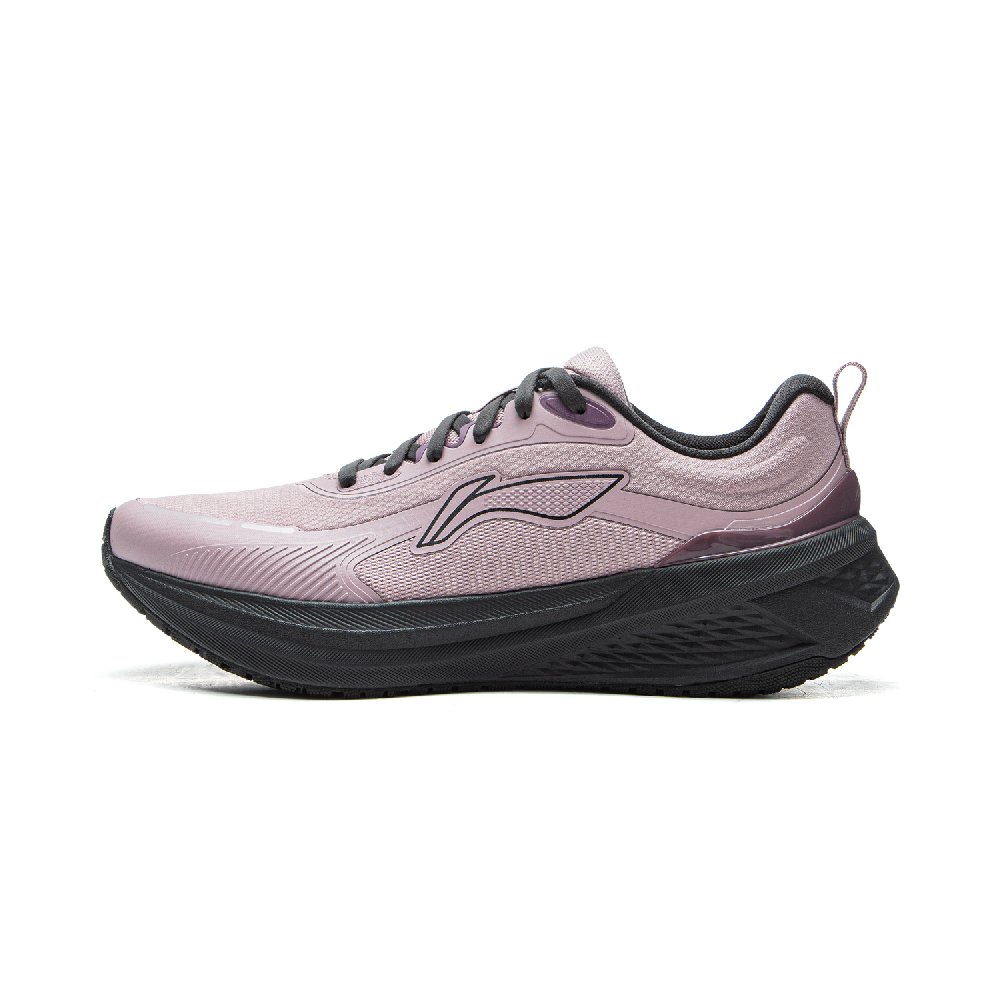 LINING Wuyue 3.0 Protective Edition Running Shoes Women's Low top Ink Gray Purple