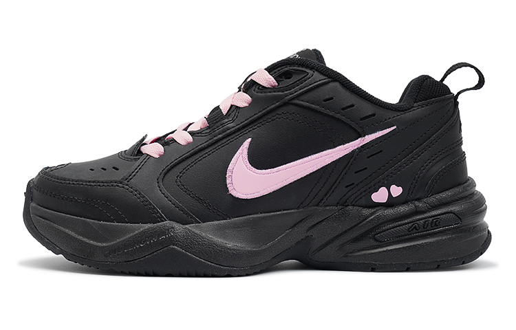 Nike Air Monarch 4 Chunky Sneakers Unisex Low-Top Pink Black