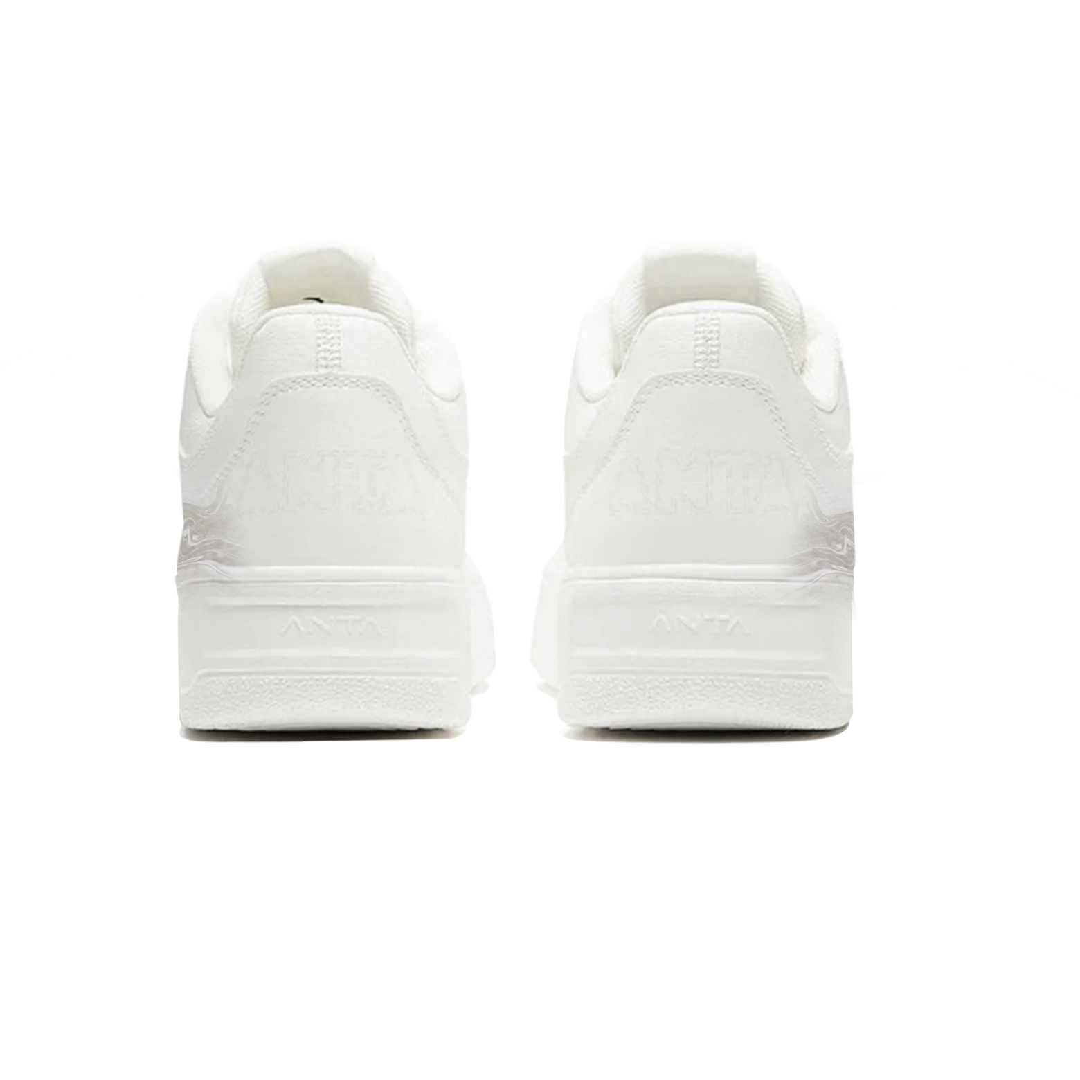 Anta Relaxed Cushioning, Wear Resistant Low top Skateboard Shoes Unisex White Gray купить в интернет-магазине Yoocart с быстрой доставкой по России.