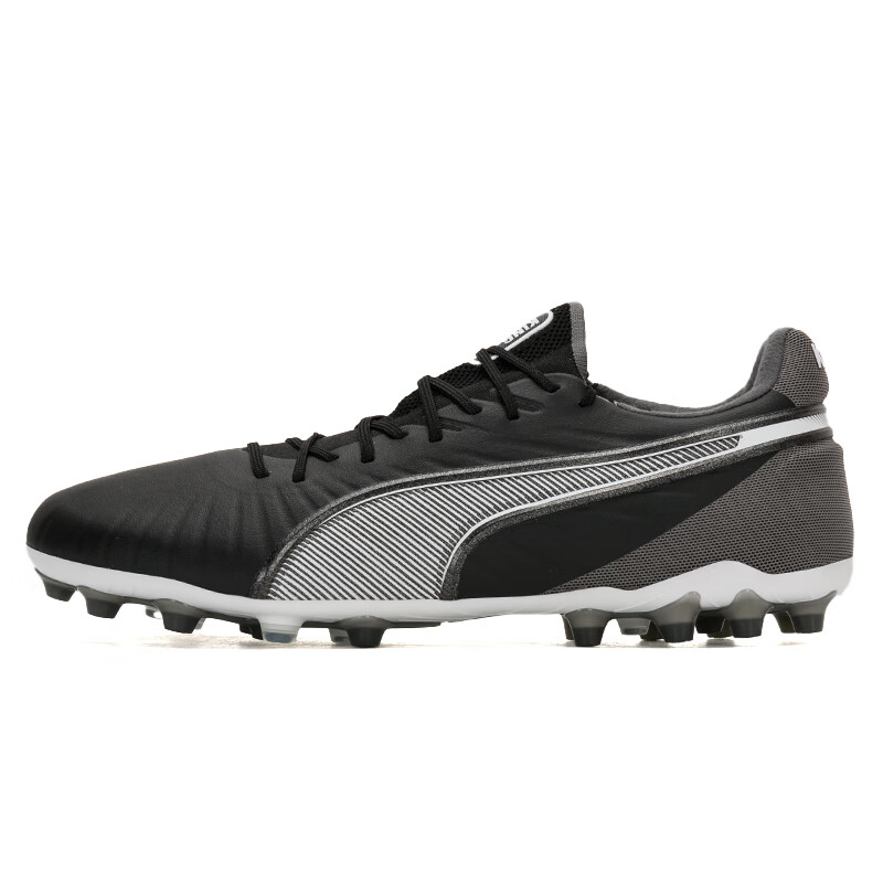 PUMA King Ultimate MG Multi Ground Artificial Ground Soccer Shoes Men's Black Gray