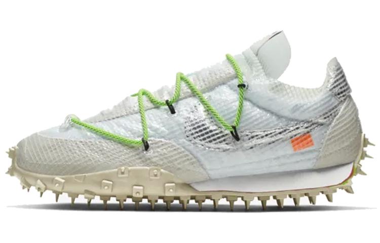 Nike WMNSNike X Off White Waffle Racer 'Electric Green' Women's