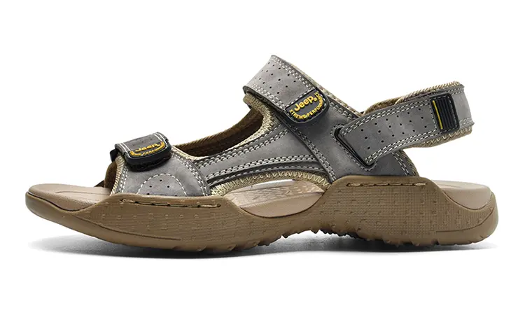 Jeep Beach Sandals Men's Gray