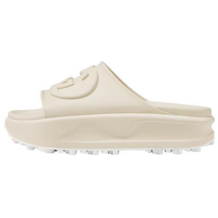 GUCCI Slide Sandals Off White