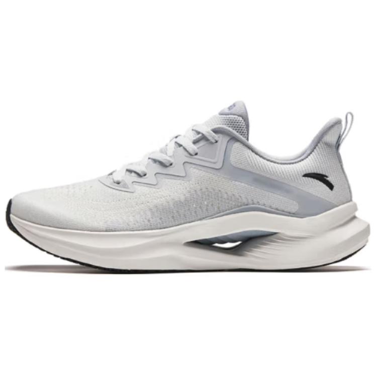 Anta Taming The Wind Shock Absorbers With Slip Resistant Features Low Top Training Running Shoes Men's Gray