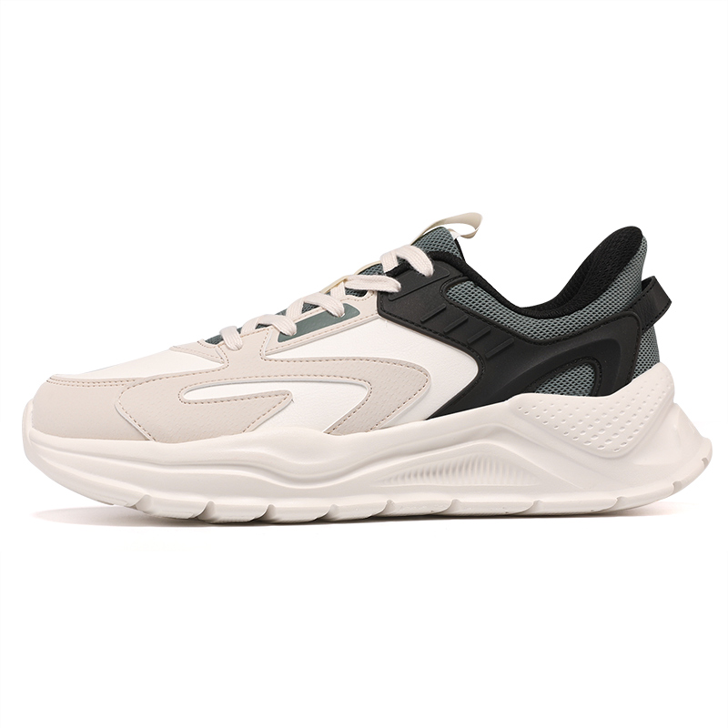 361° Slip Resistant, Abrasion Resistant, Lightweight Low Top Casual Shoes Men's White Green
