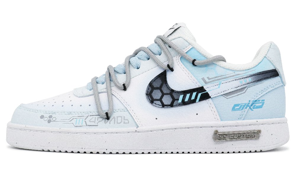 Nike Court Vision 1 Skateboard Shoes Men Low-Top Blue