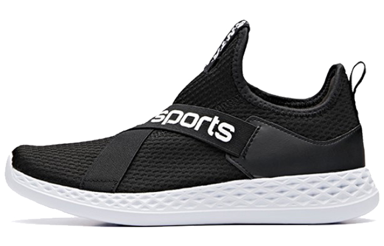 Anta Low Top Running Shoes Women's Black White