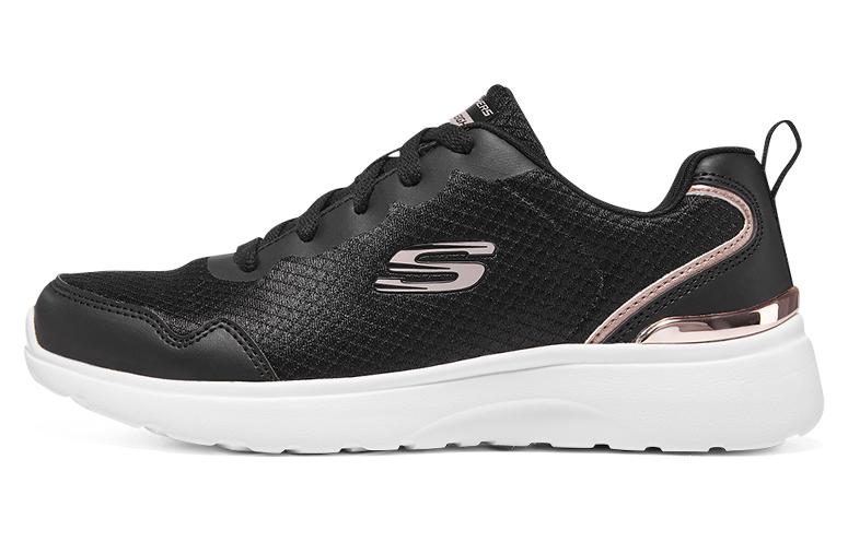 Skechers Roseate Low Top Sports Casual Shoes Women's Black White