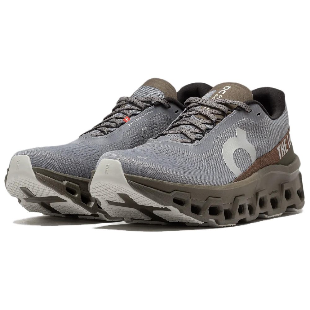 On Running CloudmOnster 2 PLS TL Pleasures Mist Olive