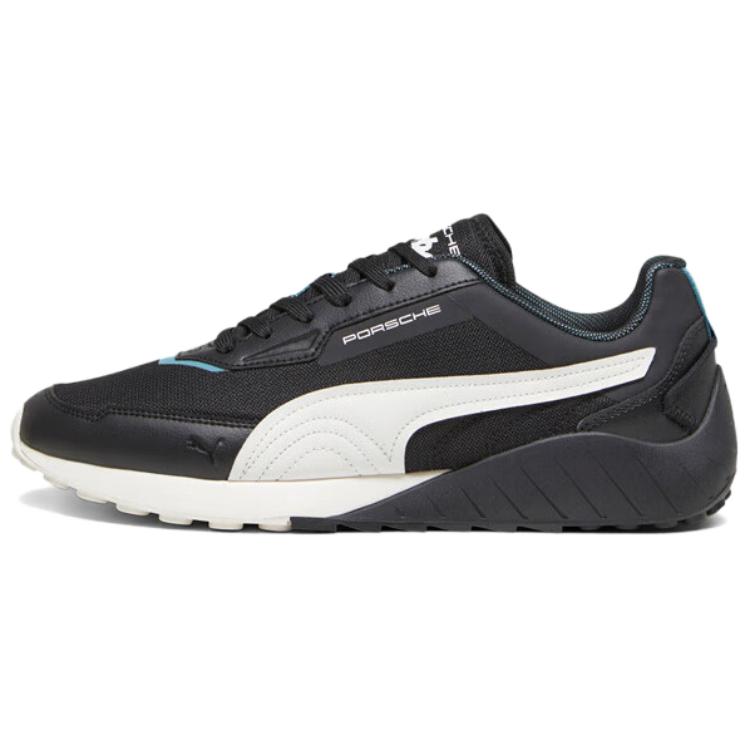 PUMA Porsche Legacy Speedfusion Low Top Casual Shoes Unisex Black White