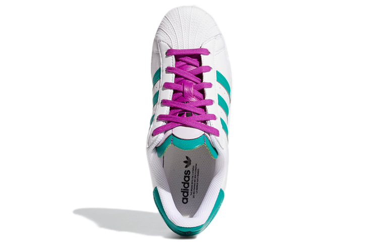Adidas Superstar White Glory Green Women's