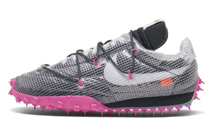 Nike Waffle Racer Off White Black Women's