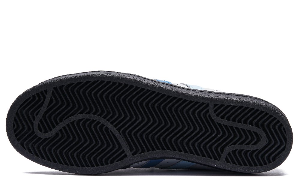 Adidas Originals SUPERSTAR Anti-Slip Wear-Resistant Low-Top Skateboard Shoes Unisex Black Gray
