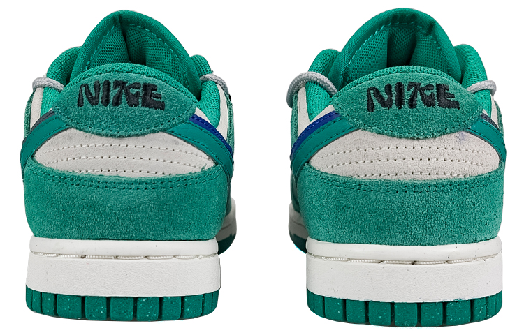 Nike Dunk Low Top Skateboard Shoes Women's White Green Gray Blue купить в интернет-магазине Yoocart с быстрой доставкой по России.