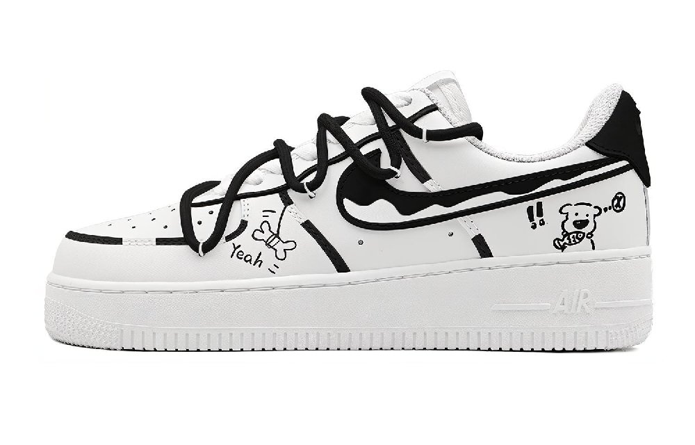 Nike Air Force 1 Skateboard Shoes Women's Low-Top White